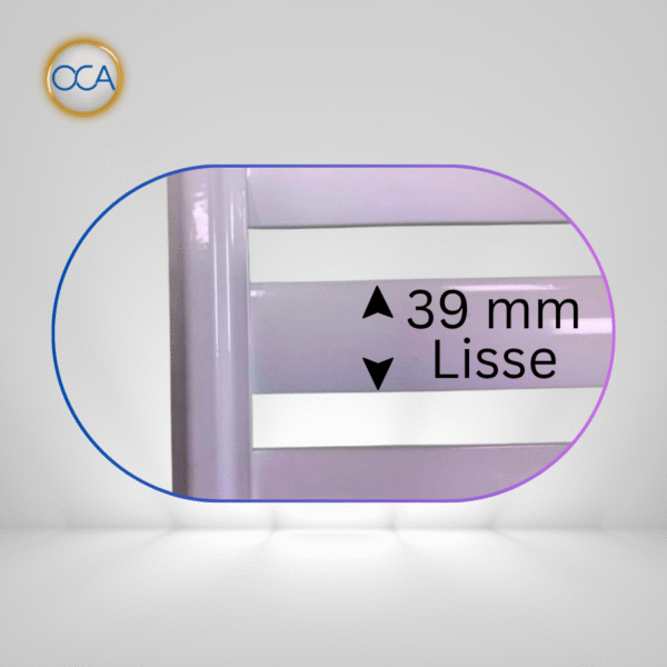 23 AZACCAR Radiateur Sèche-Serviettes en Aluminium